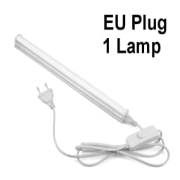 1FT 6W 29CM Desk Lamp T5 Tube LED Bar With Screws for Mounting Under Bookshelf AC220V 110V Home Reading Lamp Table Light Lampara