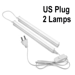 1FT 6W 29CM Desk Lamp T5 Tube LED Bar With Screws for Mounting Under Bookshelf AC220V 110V Home Reading Lamp Table Light Lampara