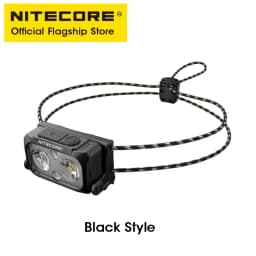 NITECORE NU21 Dual Beam Headlamp USB-C Rechargeable 360 Lumen Running Fishing Lightwieght Outdoor Headlight, Built in Battery