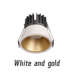 Recessed Ceiling Lamp Narrow Frame Anti-Glare Cob Spotlights Dimmable 5W7W10W15W18W20W Led Downlight AC85-265V Interior Lighting