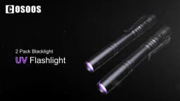 395nm UV Flashlight Ultraviolet Torch With Pen Clip Portable Violet Light Pet Urine Scorpion Detector UV Lamp Use AAA Batteries