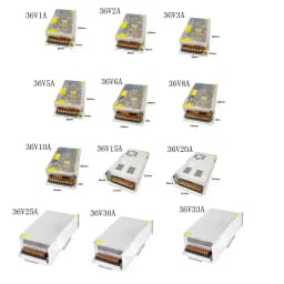 Switching Power Supply DC 5V 12V 24V 36V 48V 60W 360W 600W Light Transformer AC 100-240V Source Adapter SMPS For LED Strips CCTV