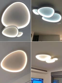 Living Room Lamp LED Chandeliers for Bedroom Simple Indoor Lighting Light Fixture Kitchen Lustre Lamps Whole Home Lighting Dero