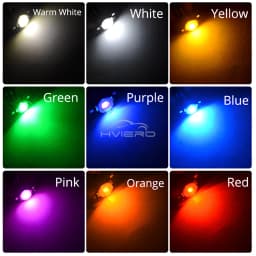 10Pcs DC 3V 3W High Power Light-Emitting Diode LEDs Chip SMD Lights Bead Emitter White Red Green Blue Yellow Bulb Diodes Lamps