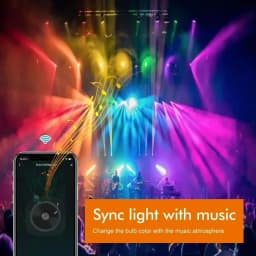 TNCE Tuya E27 Bulb WIFI Zigbee Bluetooth, Dimmable Light LED Lamp 2700-6500k RGB, Smart Life APP, Voice with Alexa Google Home