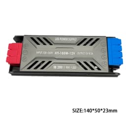 DC12V 24V LED Power Supply 60W 100W 200W 300W 400W Ultra Thin AC 100-265V Transformer LED Driver for COB 5050 LED Strip Lighting