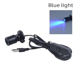 LED USB 5V 3W Led Spot Light Surface Mounted Cabinet Showcase Counter Jewelry Lamp Rotatable Angle Ceiling Mini Spotlight