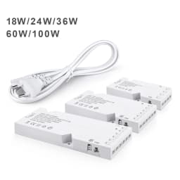 LED Lighting Transformer DC12V 2A 3A 5A 8A Power Supply Adapter Dupont Port LED Strip Driver DIY Home Cabinet Closet Shelf Light