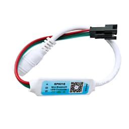 SP621E Mini Bluetooth Controller APP Control Suitable for WS2811 WS2812B SP6812 LED Light Strip DC5-24V USB with 38 Key Remote C