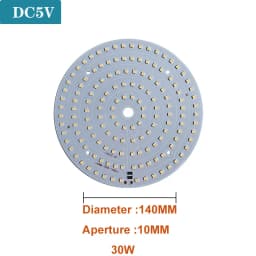 1Pcs DC5V Dimmable LED Chips SMD5730 LED Lamp USB Dimmer 2W 3W 5W 10W 30W Light Board White Warm Light with ON/OFF Switch Cable