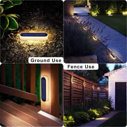 Quality Solar LED Deck Lights Outdoor Step Light Waterproof IP68 Solar Deck Lights Stick on Lights for Step Stairs Driveway