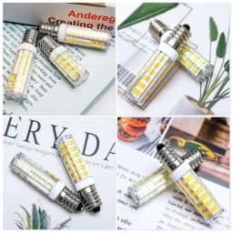 10pcs LED Lamp E14 Crystal Candle Bulb SMD2835 3W 5W 7W 9W for Chandeliers Lighting AC 220V 240V