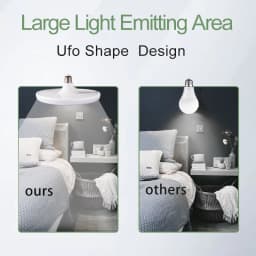 Fluorescent Bulb E27 Home Leds 220v Lamp Indoor Lighting Bulbs Round Super Bright Living Room UFO Shape Lights Ceiling Lamps Led