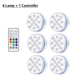 Pool Light Underwater Swimming Pool Lighting 13LEDs Updated Submersible Light IP68 Outdoor Spotlight for Aquarium Fish Tank Pond