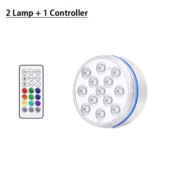 Pool Light Underwater Swimming Pool Lighting 13LEDs Updated Submersible Light IP68 Outdoor Spotlight for Aquarium Fish Tank Pond