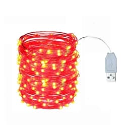 Copper Wire USB LED String Lights Garland Fairy String Light for Holiday Christmas Wedding Party Garden Patio Lights Decoration