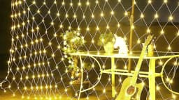 1.5MX1.5M 2x3M Garlands LED String Christmas Net Lights Fairy Xmas Party Outdoor Garden Wedding Decoration Home Curtain Decor