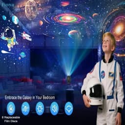 ☭USB Starry Sky Projector Light 8 Starry Sky Projections Photo Background Decoration Light Room Night Light