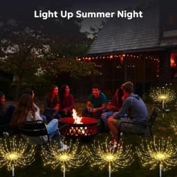 Outdoor Decoration Light Solar Firework Lights Waterproof Sparkles Landscape Fairy Light Garden Lights Yard Patio Pathway
