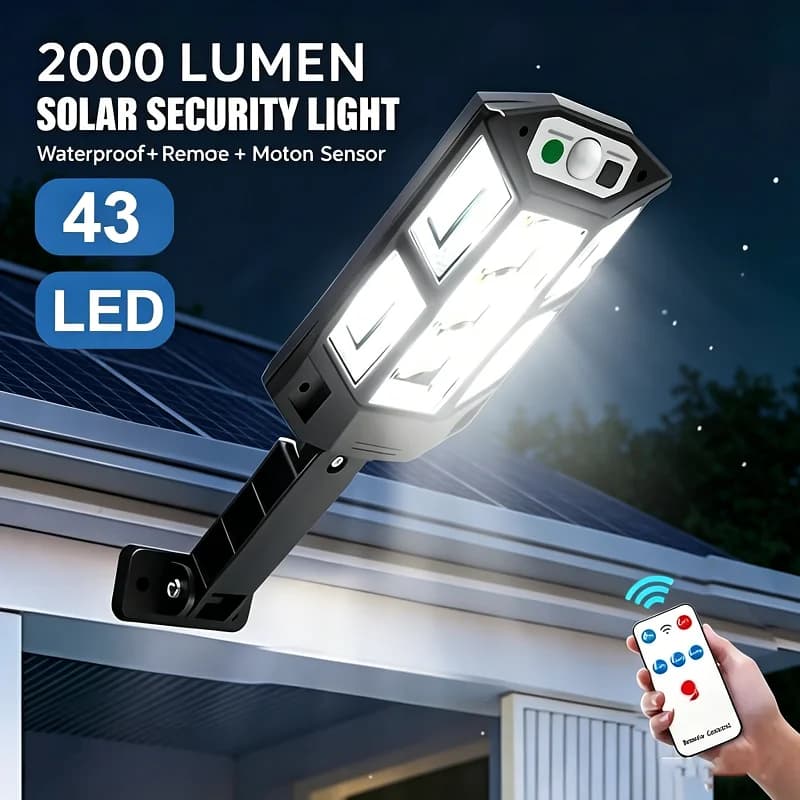 Newest Solar Lamp Powerful Outdoor Solar Lights of Motion Sensor 3 Modes Waterproof IP65 Solar Garden Torch Street Yard Lantern