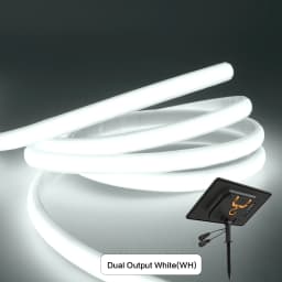 1.3W/2.8W/6W/13W Solar COB LED Strip Light With Remote Dimmable Adhesive Tape Waterproof 3000K 4000K 6000K Indoor Outdoor Decor