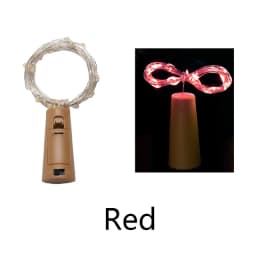 1/2/3M LED Wine Bottle Cork String Lights Holiday Decoration Garland Wine Bottle Fairy Light Christmas Copper Wire String Lights