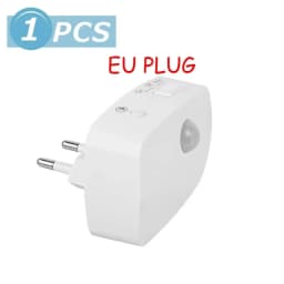 Mini LED Night Light PIR Motion Sensor Lamp 3 Modes Night Lamp Bedroom Bedside Lights EU Plug For Closet Corridor Bathroom