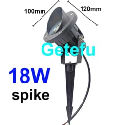 LED COB Outdoor Garden Light LED Lawn Lamp Spike 18W 15W 10W 7W Waterproof Bulb AC220V 110V 12V Landscape IP65 Path Spotlight