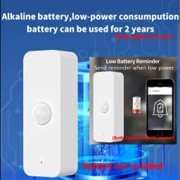 Tuya WiFi Zigbee PIR Motion Sensor Smart Home Human Body Infrared Detector Security Smart Life Works With Alexa Google