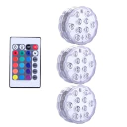Multi Color Submersible LED Light Pool Lights IP68 Waterproof Underwater Night Lamp Vase Bowl Party Wedding Christmas Decoration