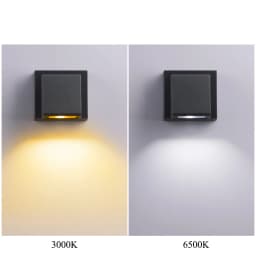 Simple Outdoor Wall Lamp COB Outdoor/Indoor Wall Light Waterproof Surface Mounted Porch Light Up and Down Lighting AC 85-265V