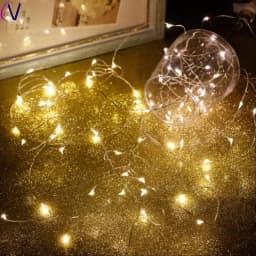 1/2/3/5/10/20M USB LED String Lights Copper Silver Wire Garland Light 5V Fairy Lights Party Decoration For Christmas Wedding