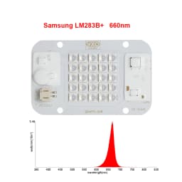 Horticulture Indoor Plant Grow Light COB LED Chip 50w Full Spectrum+660nm LED COB Chip For Plant Grow