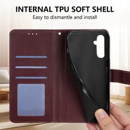 Wallet Magnetic Flip Leather Case For SamsungGalaxy A05s A06 A07 A12 A13 A14 A15 A16 A17 A24 A26 A34 A35 A36 A52 A53 A54 A55 A56