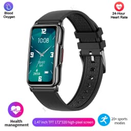 Smart Bracelet Women Smartwatch Men Heart Rate Blood Oxygen Waterproof Sport Fitness Smart Band Watch Call Reminder Ladies+Gift