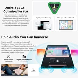 Teclast P85 Android 15 Tablet 8 Inch IPS 3+6GB RAM 64GB ROM A333 5-core Widevine L1 Wi-fi 6 Type-C 5000mAh Tablet PC Metal Body