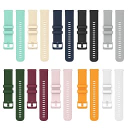 30PCS Smart Watch Strap for Garmin Forerunner 265 255 245 Vivoactive 5 4 4s Venu 3 3S SQ2 Silicone Bracelet Band 18mm 20mm 22mm