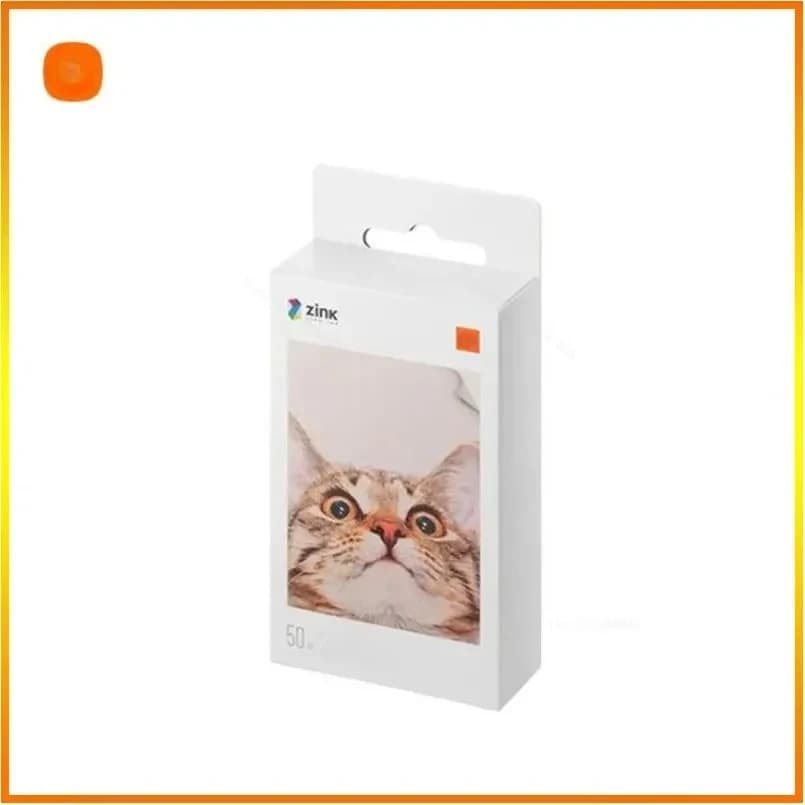 Original 100% Mijia ZINK Pocket Printer Paper Self-adhesive Photo Print 50pcs Sheets For Xiaomi 3-inch Mini Pocket Photo Printer