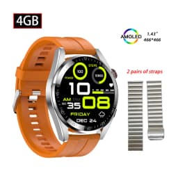 Z30 Pro Smart Watch Men Women Waterproof Wrist Watches 1.43" AMOLED Smartwatch Men Fitness Bracelet Local Music Wristwatch Clock