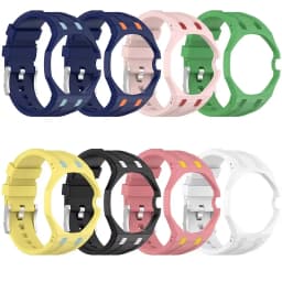 Silicone Replacement Watch Strap For Swatch X Ap Royal Pop Wrist Band Crown 12 O'clock / 3 O'clock Direction Watch Accessories