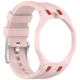 Silicone Replacement Watch Strap For Swatch X Ap Royal Pop Wrist Band Crown 12 O'clock / 3 O'clock Direction Watch Accessories