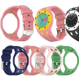 Silicone Replacement Watch Strap For Swatch X Ap Royal Pop Wrist Band Crown 12 O'clock / 3 O'clock Direction Watch Accessories