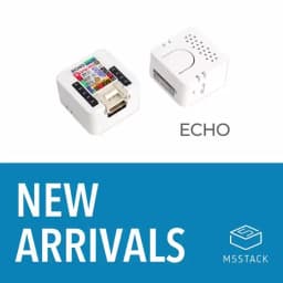 M5Stack ATOM Echo programmable Mini Smart Speaker ESP32 Voice Control Module with BLE/Wi-Fi for IoT Prototyping & DIY Projects