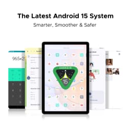 DOOGEE U11 Android 15 Tablet 11' Ultra-clear 90Hz Display 16GB(4+12) 128GB 8580mAh Battery Unisoc T606 Octa-core Dual Speaker