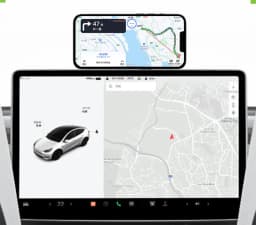 Invisible Foldaway Car Phone Mount Holder 15W Magnetic Magsafe Macsafe Wireless Charger for Tesla Model 3 Y X S BYD Atto 3