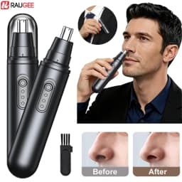 Nose Hair Trimmer for Men Mini Nose Hair Remover USB Rechargeable Portable Nose Hair Clipper Electric Nose and Ear Hair Trimmer