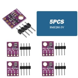 XCW 1-10PCS BME280 BMP280 5V 3.3V Digital Sensor Temperature Humidity Barometric Pressure Module I2C SPI for Arduino