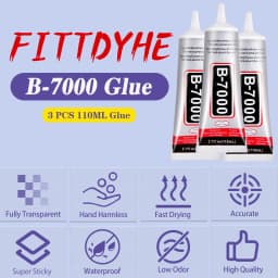 B7000 Semi-Fluid High-Viscosity Clear Adhesive for Gemstones, Diamonds, Rhinestones, and Jewelry Making – 15ml