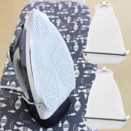 Iron Covers, Teflon Iron Shoe Protector Anti-Slip Design Anti-Scorch Base Protect Clothes for Home Tailor Shop 0.2mm
