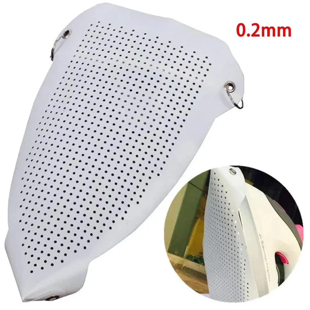 Iron Covers, Teflon Iron Shoe Protector Anti-Slip Design Anti-Scorch Base Protect Clothes for Home Tailor Shop 0.2mm